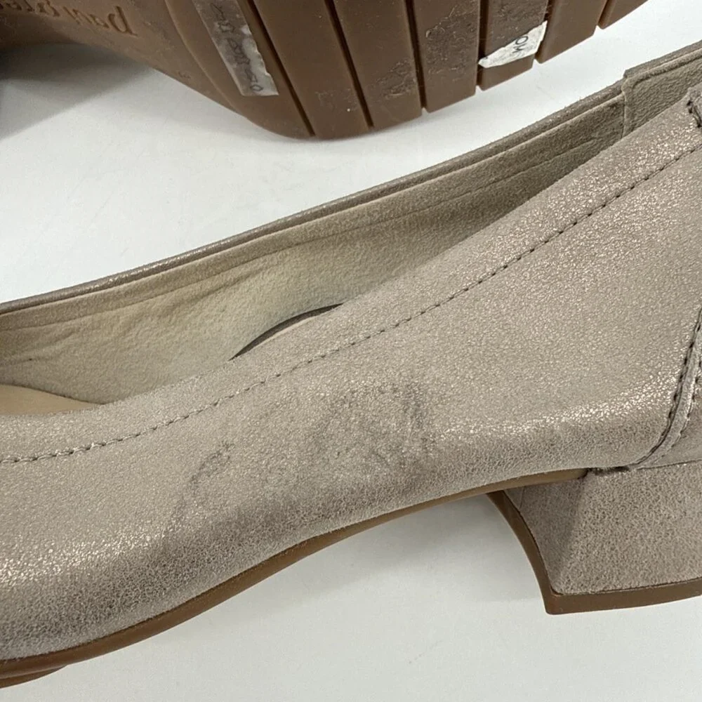 Paul Green Yvette Pump Neutral Pointy Toe Heels Womens US 6 EU 3.5 Cashmere Flaw